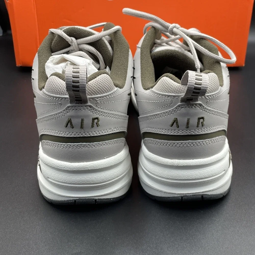 Nike Air Monarch IV Mens 11.5 Athletic Shoes Gray Dark Hazel Sneakers 415445-200